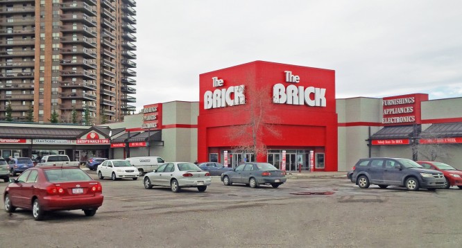 Lansdowne - Commercial Properties - 9639 MacLeod Trail SW, Calgary, AB - The Brick Plaza - 666x358